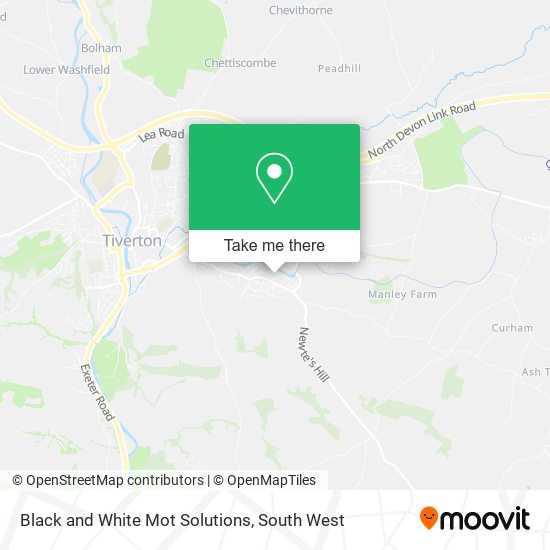 Black and White Mot Solutions map