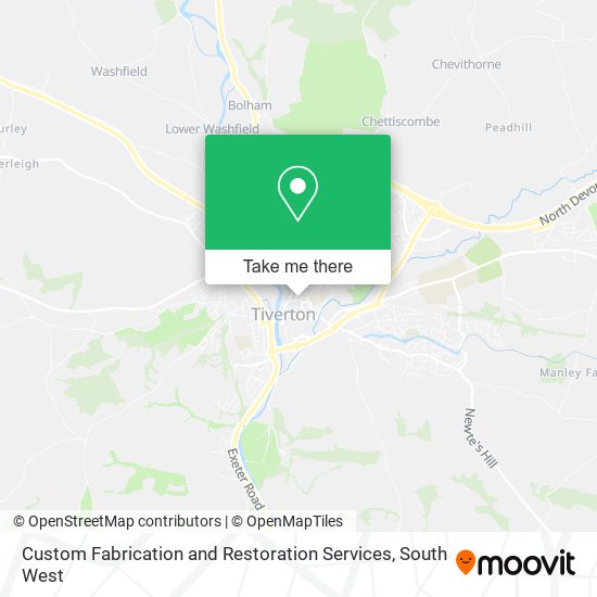 Custom Fabrication and Restoration Services map