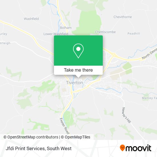 Jfdi Print Services map