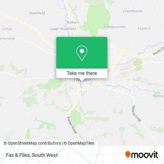 Fax & Files map