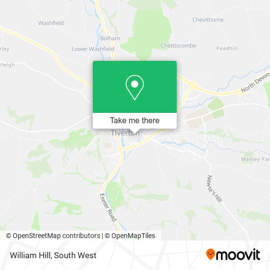 William Hill map