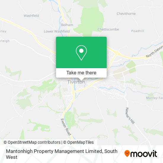 Mantonhigh Property Management Limited map