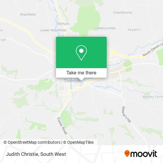 Judith Christie map