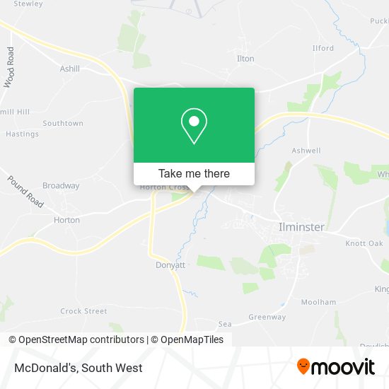 McDonald's map