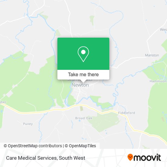 Care Medical Services map