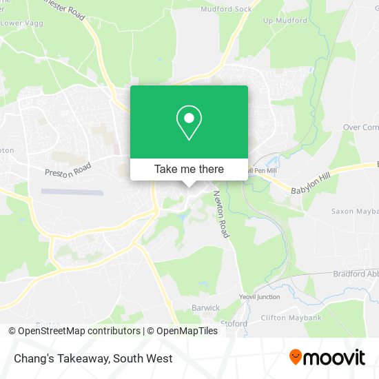 Chang's Takeaway map