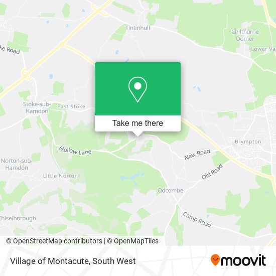 Village of Montacute map