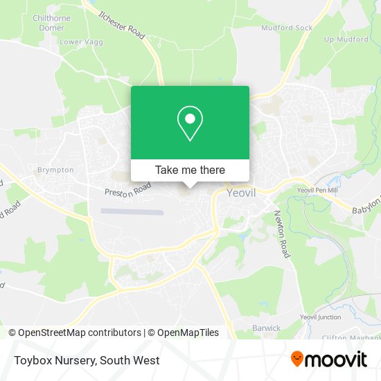 Toybox Nursery map
