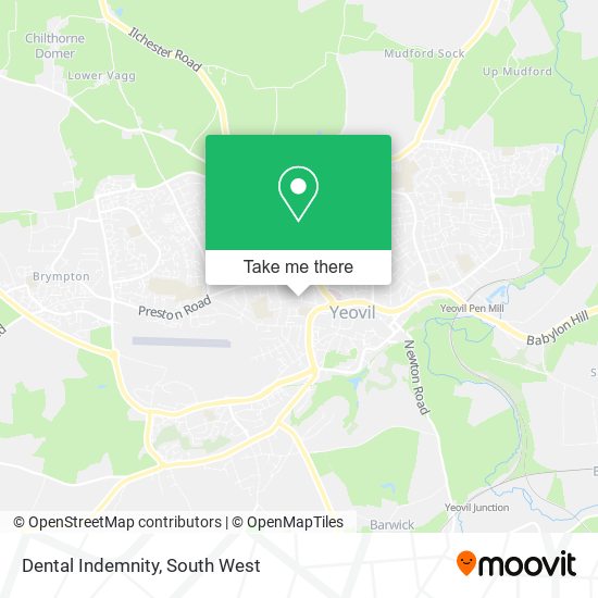 Dental Indemnity map