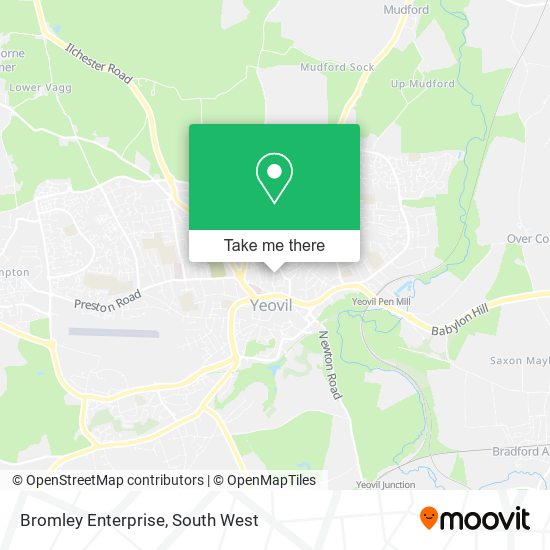 Bromley Enterprise map
