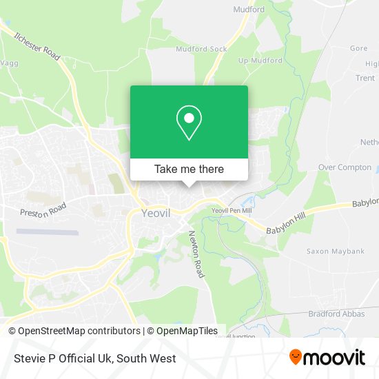 Stevie P Official Uk map