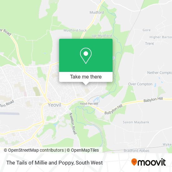The Tails of Millie and Poppy map