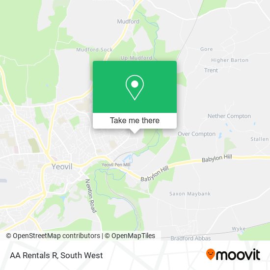AA Rentals R map