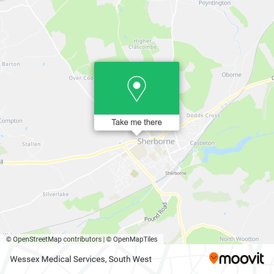 Wessex Medical Services map