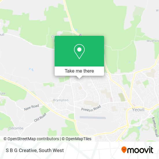 S B G Creative map