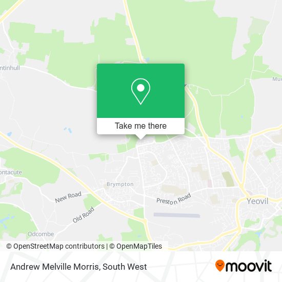 Andrew Melville Morris map