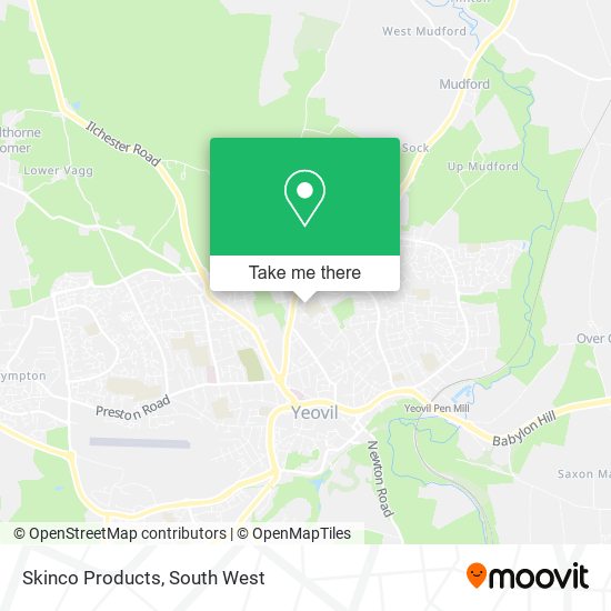 Skinco Products map