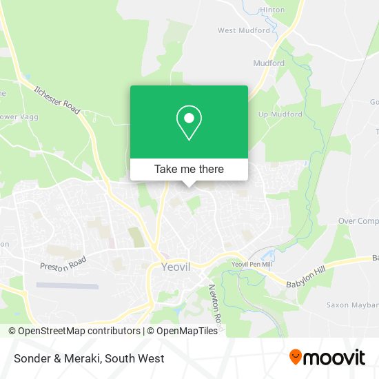 Sonder & Meraki map