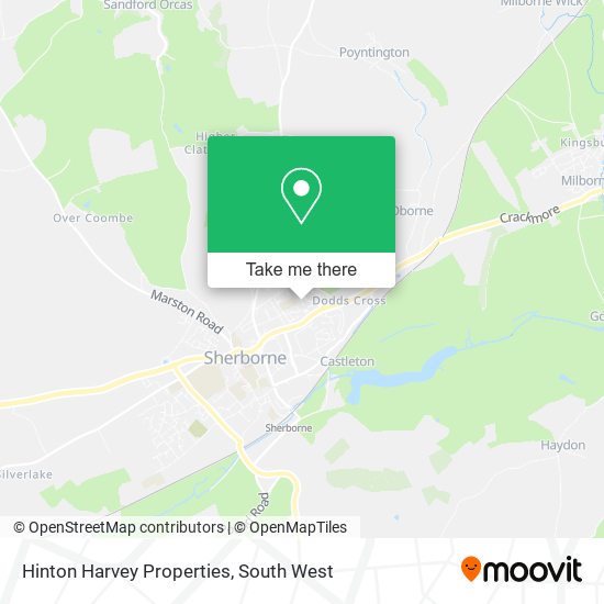 Hinton Harvey Properties map