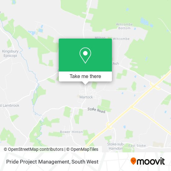 Pride Project Management map