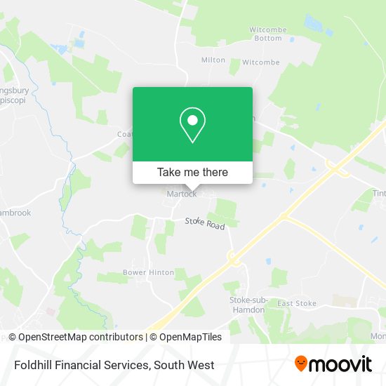 Foldhill Financial Services map