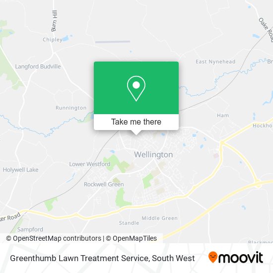 Greenthumb Lawn Treatment Service map