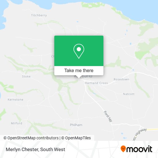 Merlyn Chester map