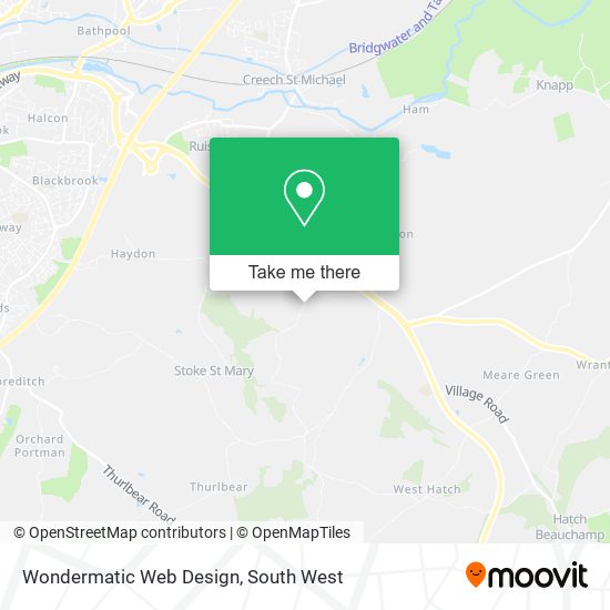 Wondermatic Web Design map