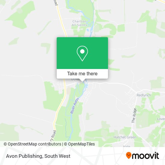 Avon Publishing map