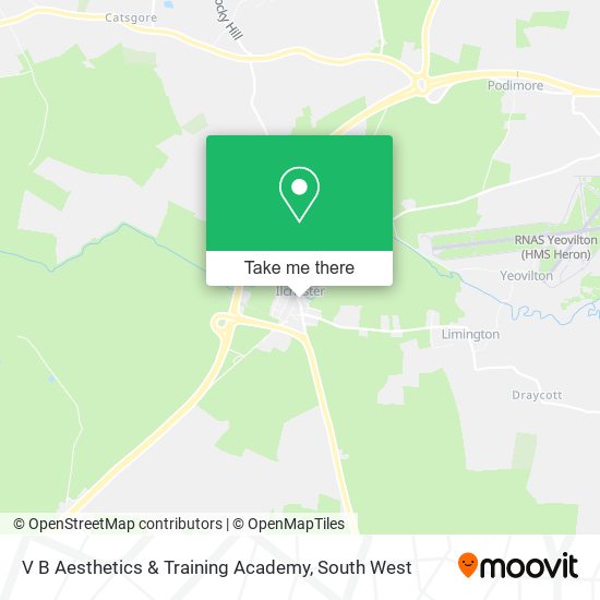 V B Aesthetics & Training Academy map