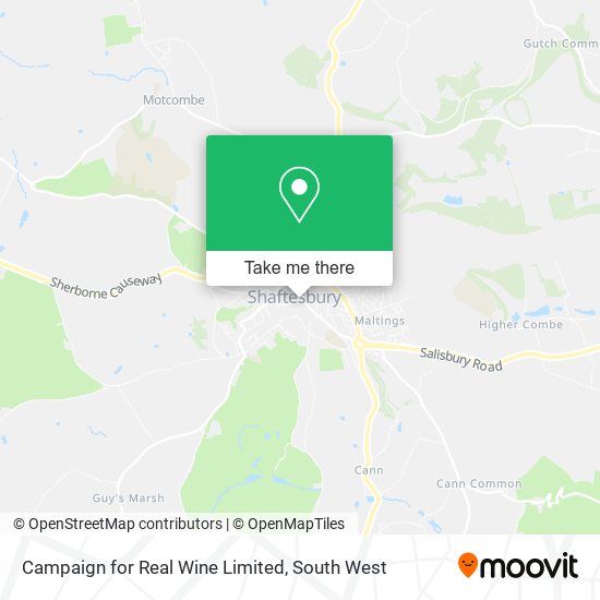 Campaign for Real Wine Limited map