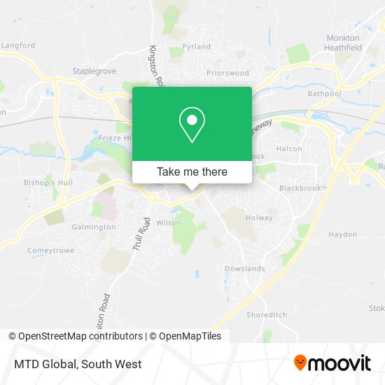 MTD Global map