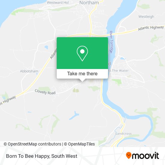 Born To Bee Happy map