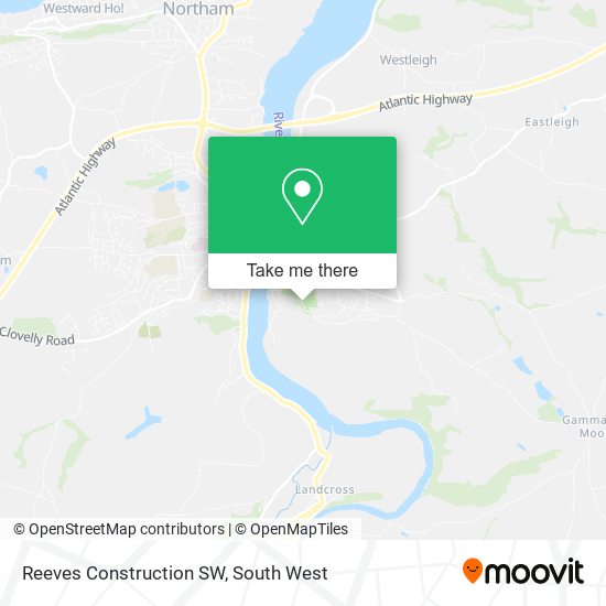 Reeves Construction SW map