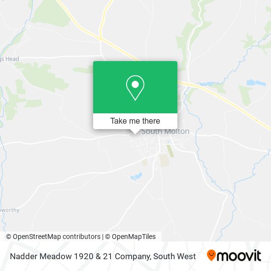 Nadder Meadow 1920 & 21 Company map