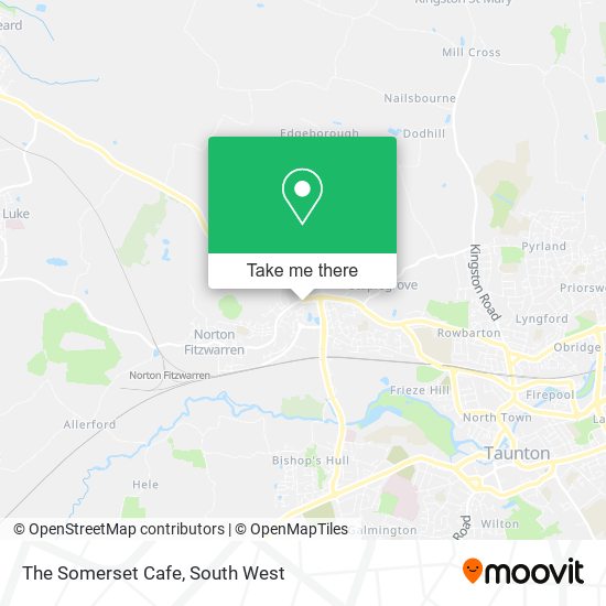 The Somerset Cafe map