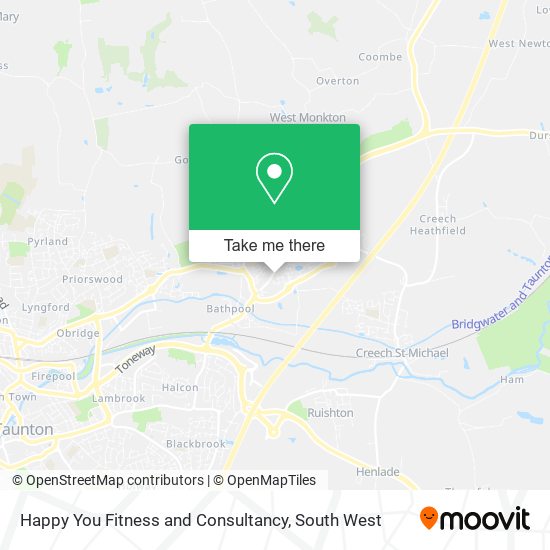 Happy You Fitness and Consultancy map
