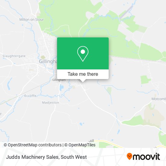 Judds Machinery Sales map