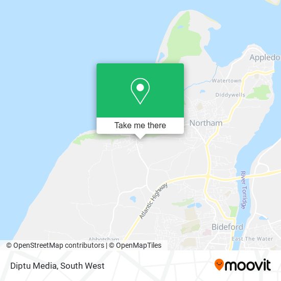 Diptu Media map