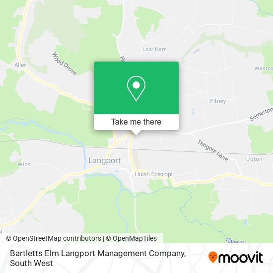 Bartletts Elm Langport Management Company map