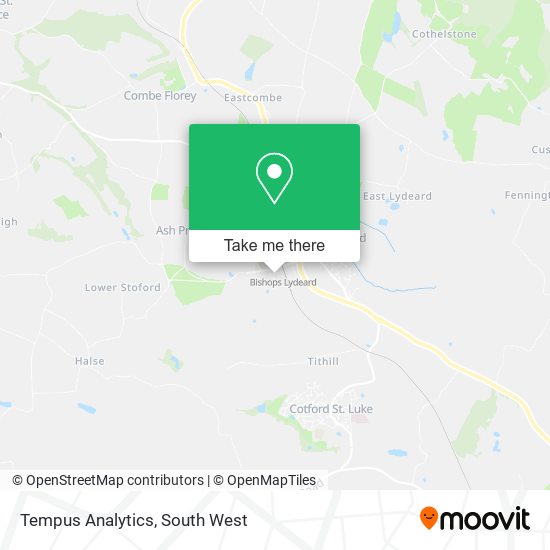 Tempus Analytics map