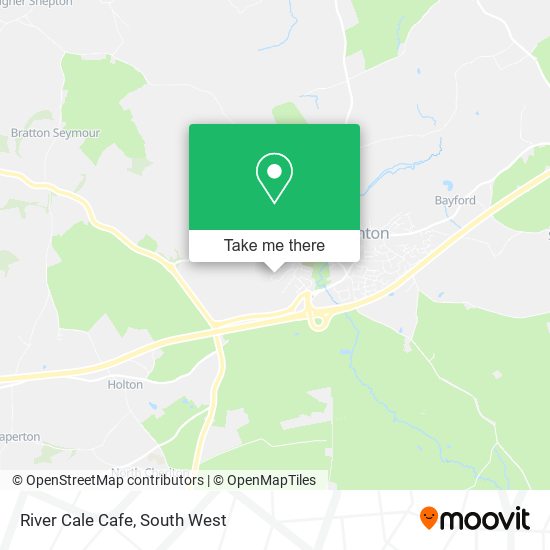 River Cale Cafe map