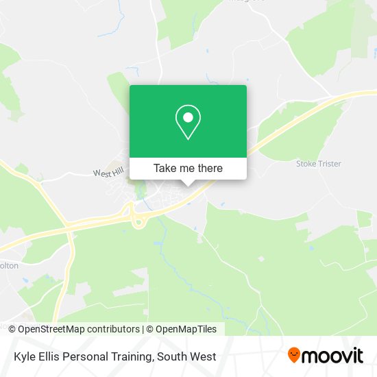 Kyle Ellis Personal Training map