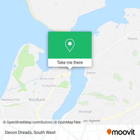 Devon Dreads map