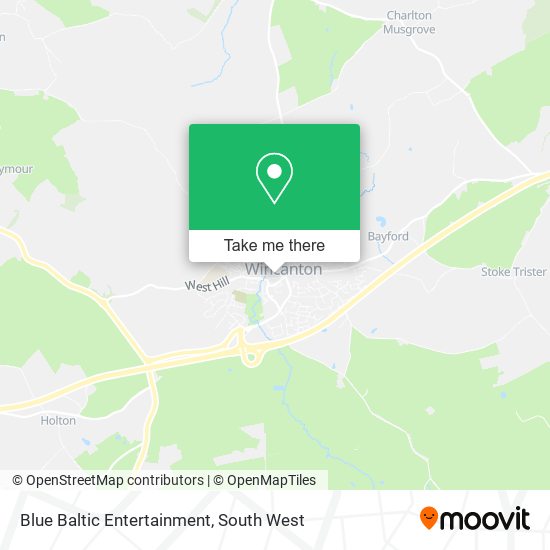 Blue Baltic Entertainment map