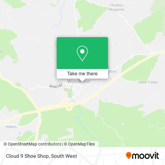 Cloud 9 Shoe Shop map