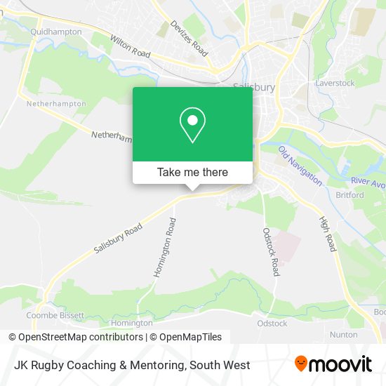 JK Rugby Coaching & Mentoring map
