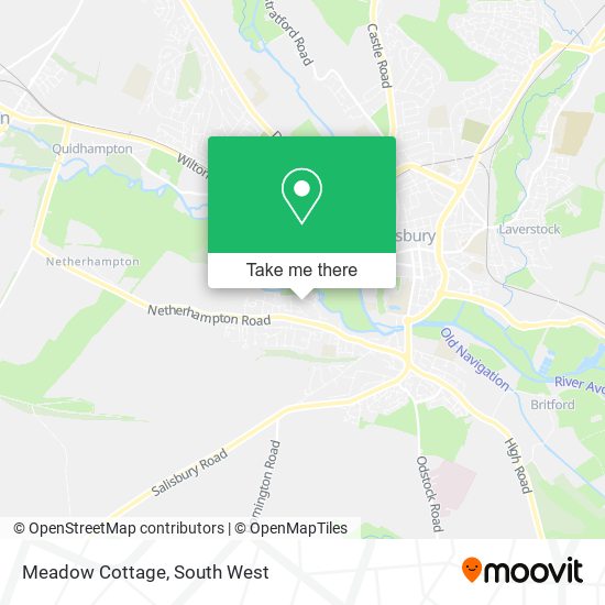 Meadow Cottage map