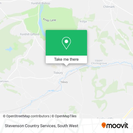 Stevenson Country Services map