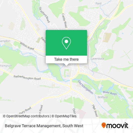 Belgrave Terrace Management map